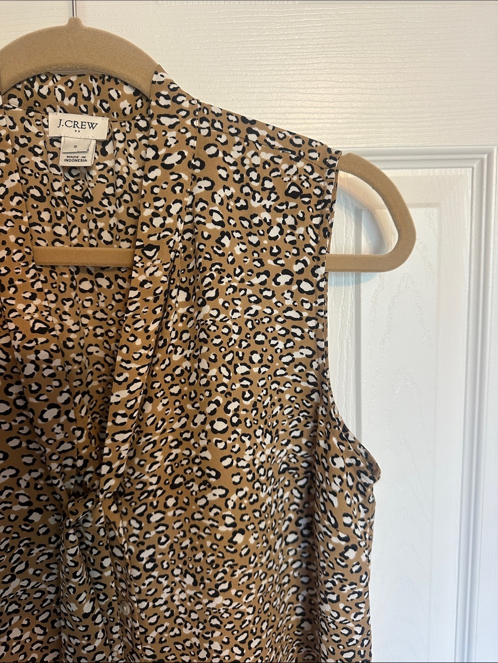 Like new/ J. Crew Factory Print Sleeveless Blouse